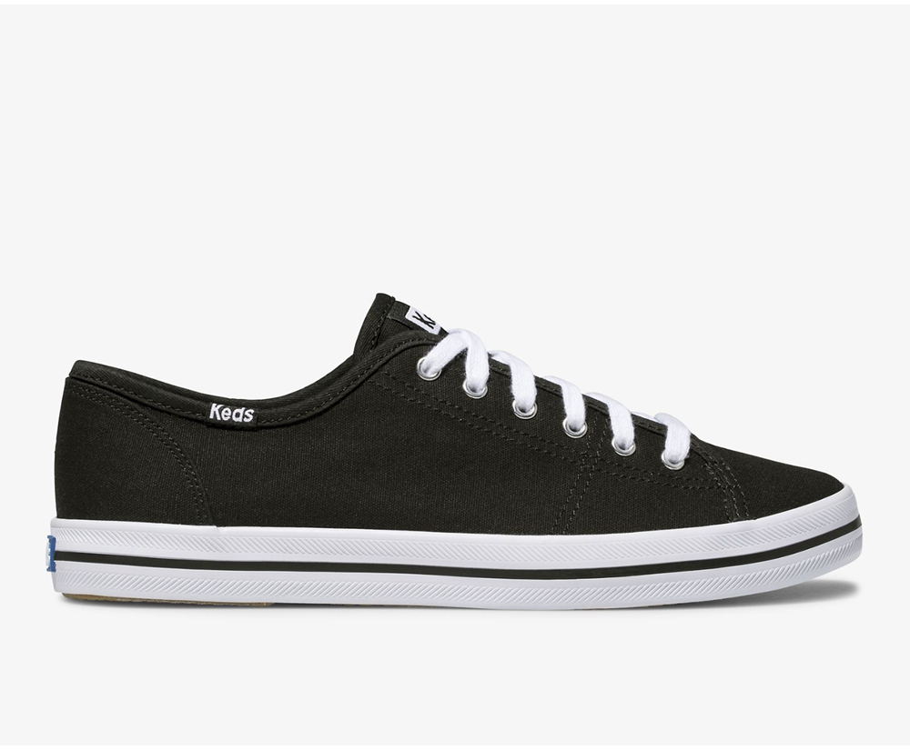 Zapatillas Keds Mujer Negras - Washable Kickstart - 193-QIHOGP